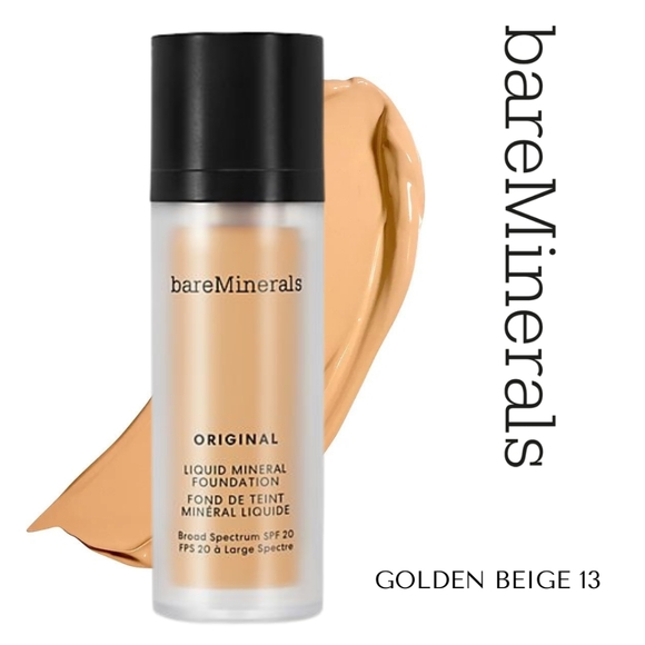 bareMinerals Other - bareMinerals - Original Liquid Mineral Foundation- Golden beige 13